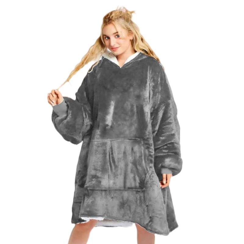 Oversized Blanket Hoodie Blanket for Women Wearable Blanket Adult Giant Hoodie Cozy Sweatshirt Fall Winter Gifts