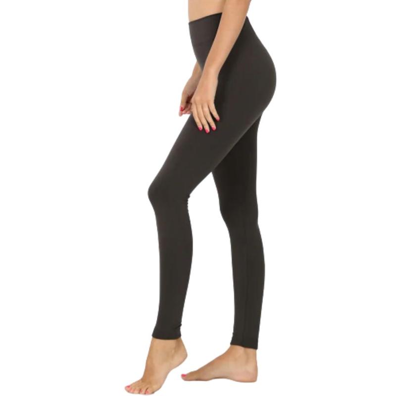 (5-Pack) Women's Premium Warm Fleece-Lined Leggings