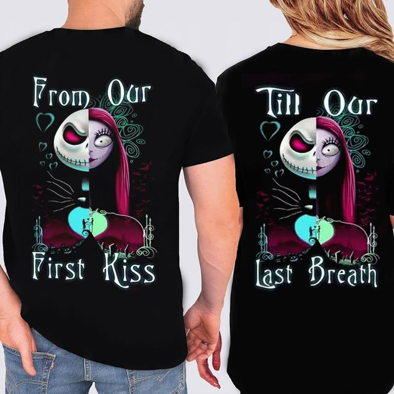 Jack Skellington Shirt, Couple Shirts, Funny Shirts For Couples, Funny Couple Shirts, BF GF Matching Shirt, Matching Tshirt GF and BF, Boyfriend Shirt, Girlfriend Shirt, Lover Matching Shirt, Hoodies For Couples