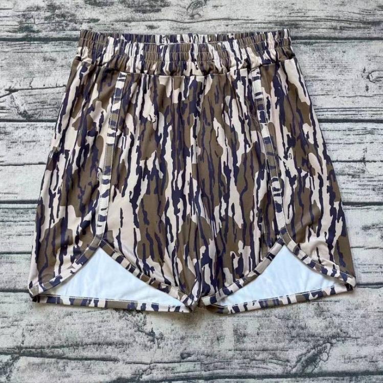 Hi Waisted  Women Camo shorts