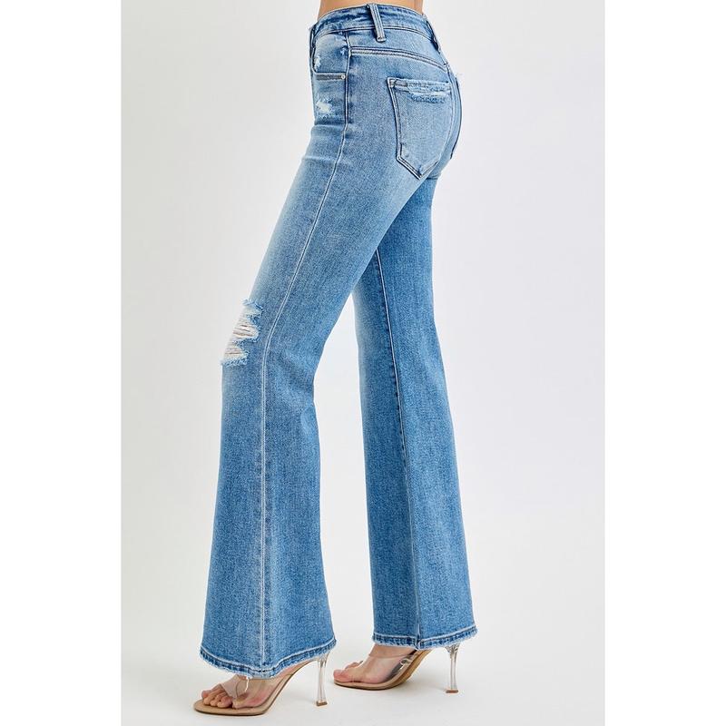 Tummy Control Mid Rise Stretchy Jeans by Risen