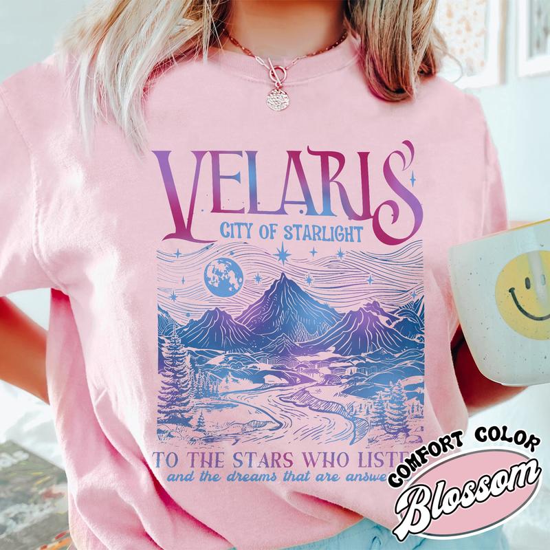 Velaris City Of Starlight Acotar Comfort Color Shirt