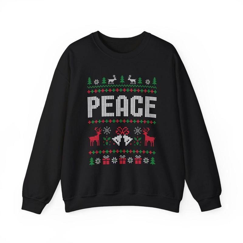 Matching Christmas Sweatshirts for Couples, Hilarious Ugly Sweaters, I Come in Peace Holiday Shirts Gifts for Couples, Gifts for Families, For Couples