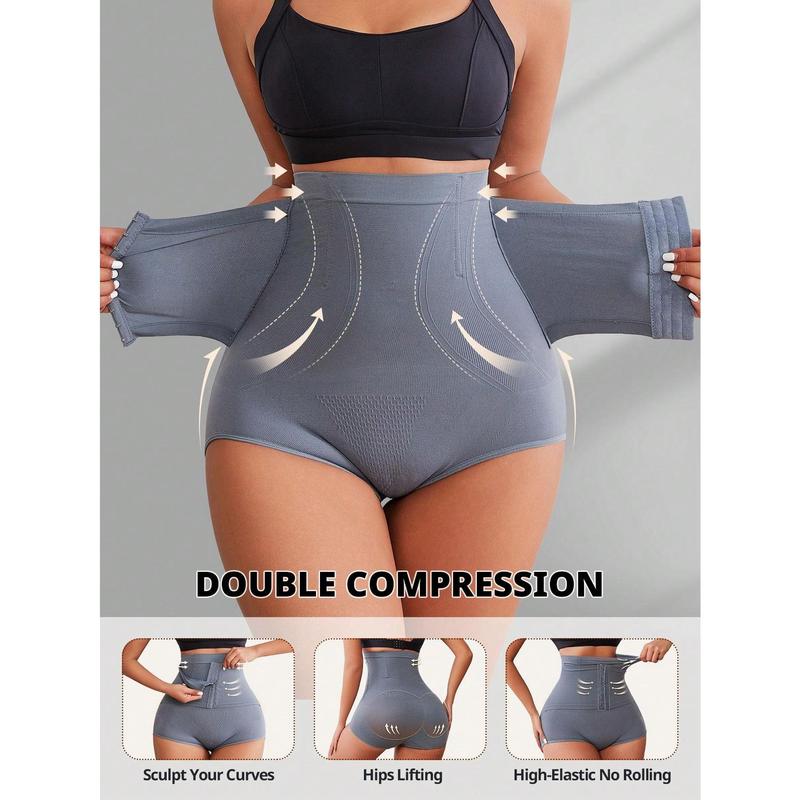 Women Seamless High Waist Waist Cincher Panty Briefs Strong Compression Faja Shaperwear Tummy Control Body Shaper Belly Shaping Butt Lifting Underwear Shapewear Womenswear