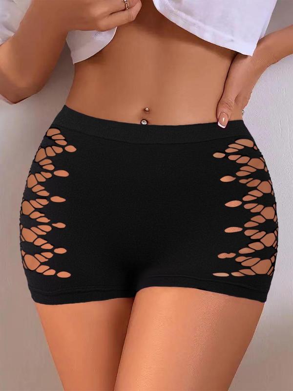 Women's Cut Out Boyshorts, Breathable Comfy Panty for Daily Wear, Women's Underwear for All Seasons