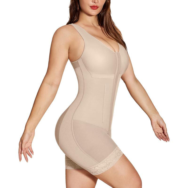 SHAPSHE Shapewear for Women Tummy Control Fajas Colombianas Butt Lifter Bodysuit 917