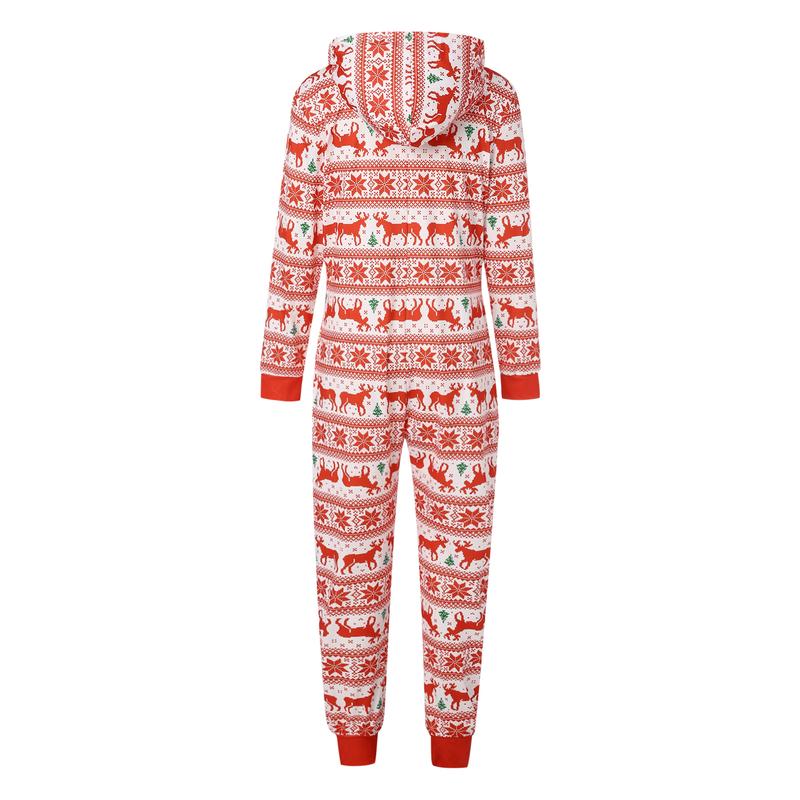 Matching Christmas Onesies for Family Pajamas Sets Xmas Jumpsuit for Women Men Couples Kids