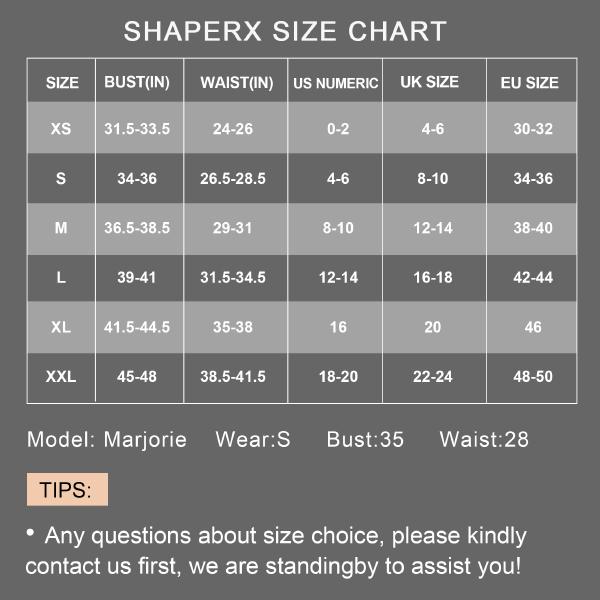 SHAPERX Second-skin Feel Crew Neck T-shirt Thong Bodysuit Womenswear Women Lady Comfort Tops