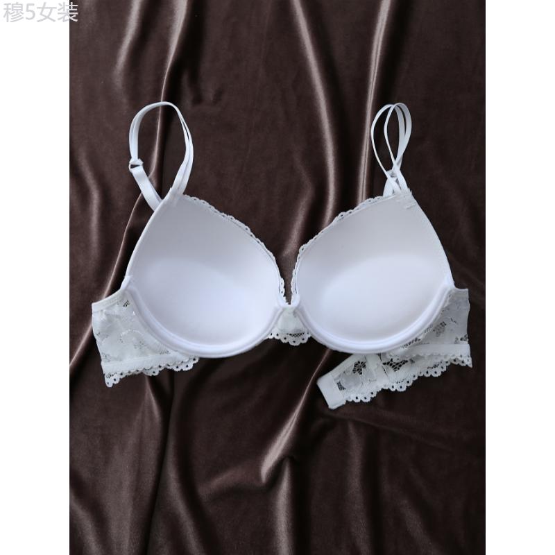 Luxurious Lace Push-Up Bra for Women - High Support, Moisture-Wicking Cups, Underwire, Adjustable Straps, Preppy Collegiate Style, Soft Cotton Lining, Knit Polyamide Fabric, Elegant Intimate Apparel for Everyday Wear Womenswear Comfort Basic Minimalist