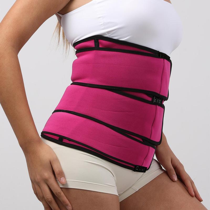 Double Layer Waist Trainer, Adjustable Velcro Waist Cincher, Tummy Control Shaper, Waist Trainer for Women, Sports & Outdoor Clothing Accessories