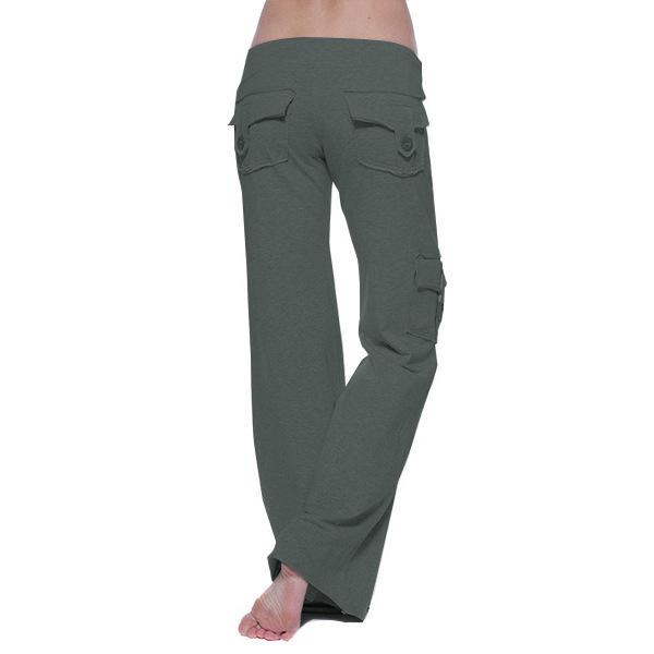 Cargo Pants for Women High Waisted Casual Pants Wide Leg Cargo Pants with Pockets Military Combat Trousers