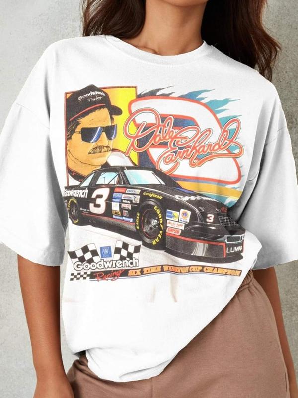 Vintage 90S Dale Earnhardt Nascar Racingg T-Shirt Unisex For Fans Racing