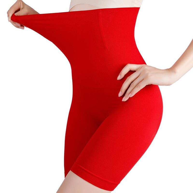 Womens High Waist Firm Tummy Control Shapewear Shorts Bodysuit - Seamless Mid-Thigh Slimmer - Comfortable Panty Style for a Sleek Silhouette - Ideal for Ladies