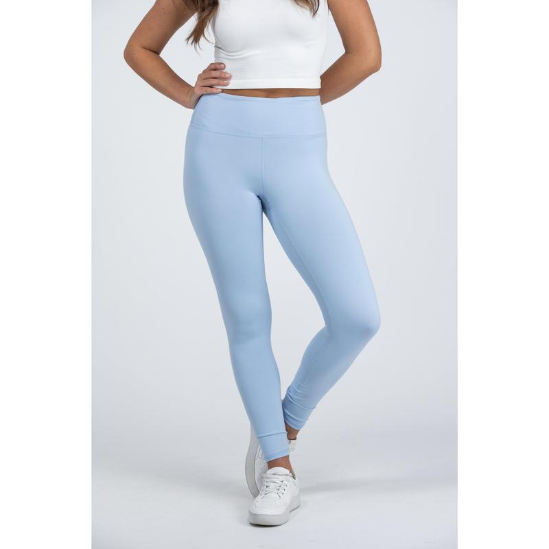 Laughing With The Crowd High-Rise Leggings Spandex Womenswear