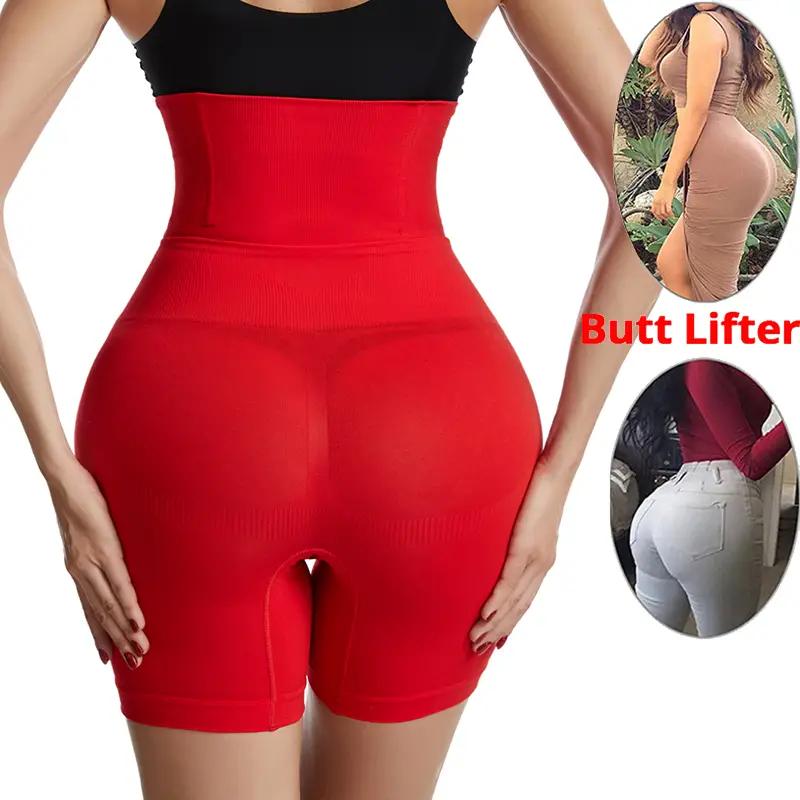 Womens High Waist Firm Tummy Control Shapewear Shorts Bodysuit - Seamless Mid-Thigh Slimmer - Comfortable Panty Style for a Sleek Silhouette - Ideal for Ladies