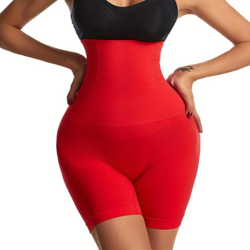 Womens High Waist Firm Tummy Control Shapewear Shorts Bodysuit - Seamless Mid-Thigh Slimmer - Comfortable Panty Style for a Sleek Silhouette - Ideal for Ladies，tummy tuck clothes