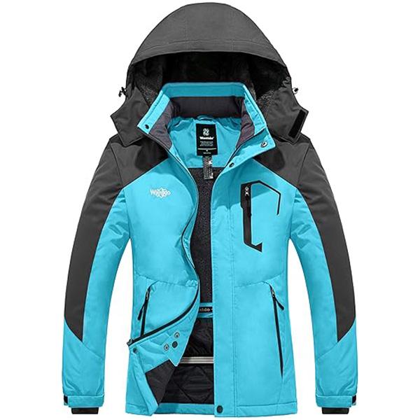 Women's Waterproof Ski Jacket Mountain Windproof Rain Jacket Winter Warm Snow Coat giftideas christmasgift