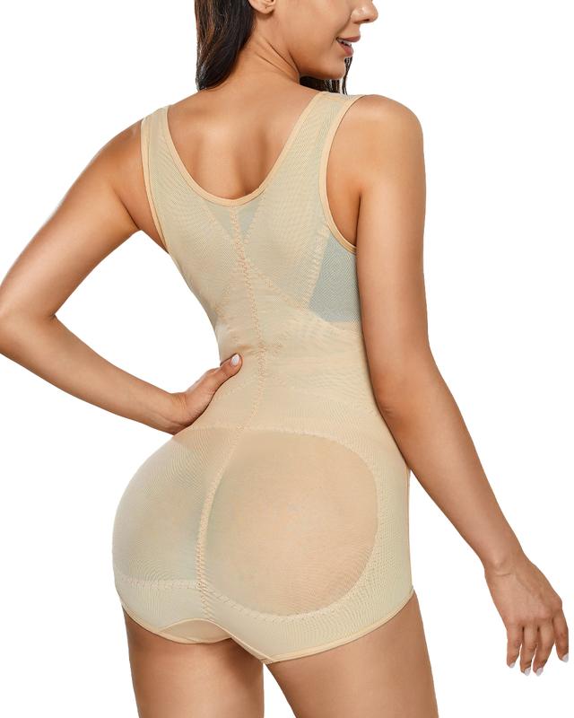 Brabic Women U Shape Mesh Breathable Shapewear