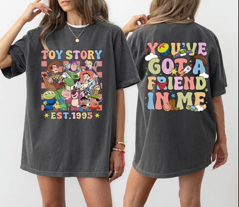 Toy Story Shirt, World Toy Story Shirt, You Ve Got A Friend In Me Shirt, Toy Story Movie Characters Tee, Family Shirt 666655