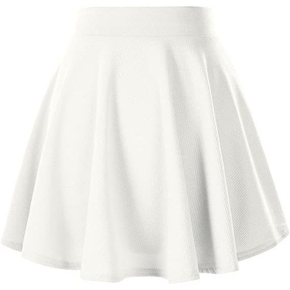 Popular Skirt Wholesale High Quality Multi-Functional Stretch Horn Leisure Mini Skater Skirt