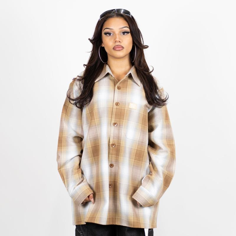 FB County Long Sleeve Checker Flannel Shirt