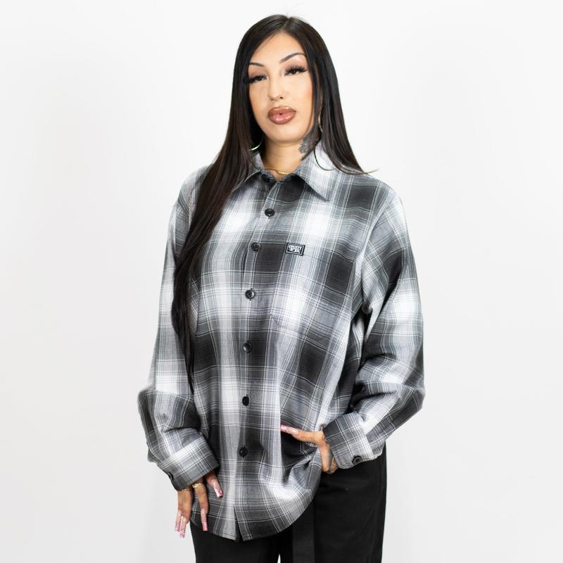 FB County Long Sleeve Checker Flannel Shirt