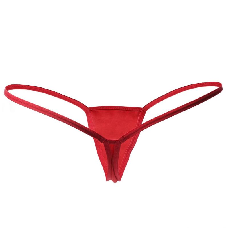 Women's Low Rise Micro Back G-string Thong Panty Underwear micro panties